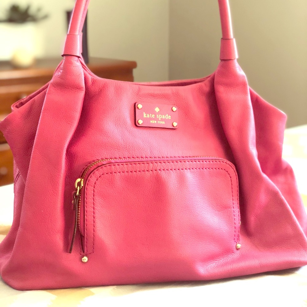 Kate Spade Pink Leather Handbag